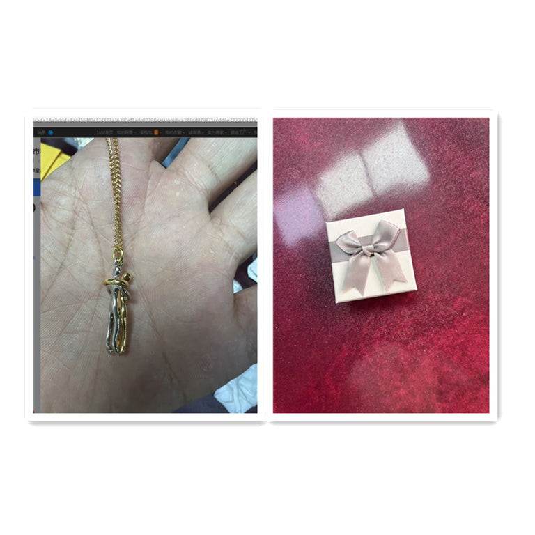 Love Hug Necklace – Unisex Couple Jewelry, Valentine's Gift